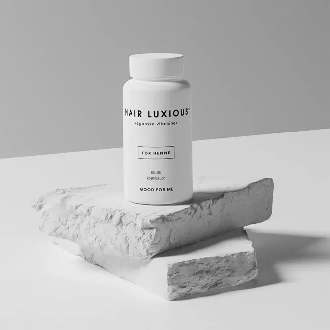 Hovedbilde Hair Luxious For Henne Vegansk Tabletter 60 stk