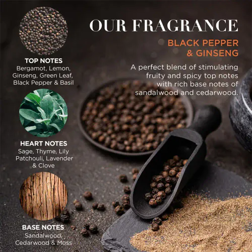 Baylis & Harding Men Black Pepper & Ginseng Wash Bag Gavesett